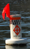 Closure Buoy on Lake