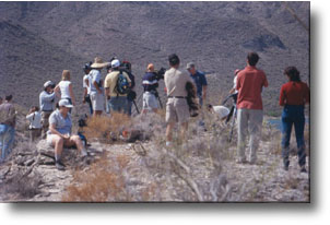 Press Personnel Gathered at Lake Pleasant for the Bald Eagle Press Day Event